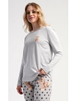 Dámské pyžamo dlouhé Poppy