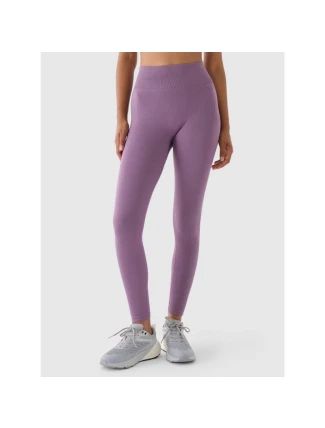 Dámské bezešvé tréninkové legíny s vysokým pasem 4F 4FWAW24TFTIF278-50S dámské