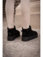 Nízké Sněhule Na Platformě Big Star Černé