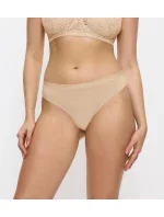 Dámská tanga Sense of Modal String - YELLOW - béžové 0026 - TRIUMPH