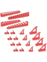 SADA DRŽÁKŮ ZÁVĚSŮ PRO DESKU PRACOVNÍHO STOLU 20KS KISTENBERG