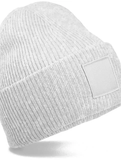 Beechfield B 336R Pletená čepice Patch "Tonal" 53.336R cloud grey