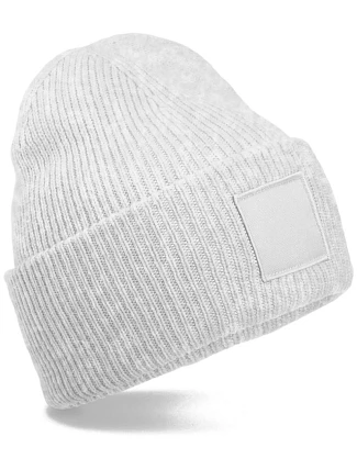 Beechfield B 336R Pletená čepice Patch "Tonal" 53.336R cloud grey Beechfield B 336R Pletená čepice Patch "Tonal" 53.336R cloud grey