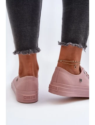 Dámské klasické tenisky Big Star – růžové Dámské klasické tenisky Big Star – růžové