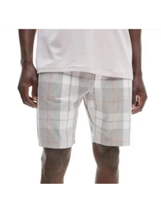 Pánské kraťasy na spaní NM2179E 1MQ - šedá/bílá - Calvin Klein Pánské kraťasy na spaní NM2179E 1MQ - šedá/bílá - Calvin Klein