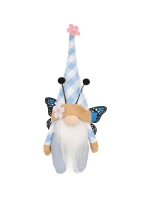 GHOST GNOM BLUE MOTHER 25CM SPRING DECORATION dětské