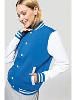 Kariban K 497 Unisex college bunda "Teddy" 20.K497 light royal/white Kariban K 497 Unisex college bunda "Teddy" 20.K497 light royal/white