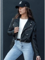 PALIGOR dámská kožená bunda ramones černá FashionStreet TY4467