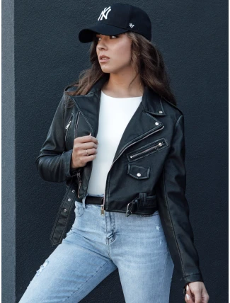 PALIGOR dámská kožená bunda ramones černá FashionStreet TY4467