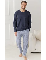 Pyžamo Taro 3668 Dorian, dlouhé rukávy, velikosti M–2XL, Z26 Pyžamo Taro 3668 Dorian, dlouhé rukávy, velikosti M–2XL, Z26