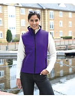 Result R 232F Dámská 2-vrstvá softshell vesta "Printable" 30.232F navy/navy Result R 232F Dámská 2-vrstvá softshell vesta "Printable" 30.232F navy/navy