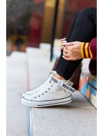 Tenisky na Vysokém Podpatku Big Star GG274027 Bile