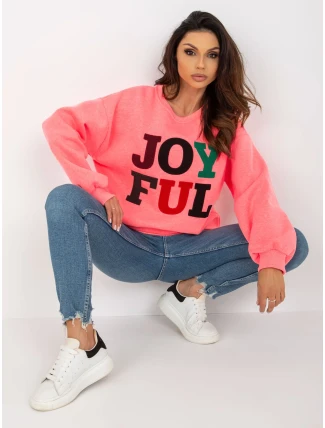 Mikina EM BL 617 5.00X fluo růžová