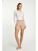 Dámské kalhotky Cotton Mood Shorts béžové - Julimex