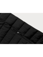 Černá dámská prošívaná bunda pro přechodné období (16M9109-392)
