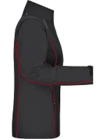 Daiber JN 1121 Dámská softshell bunda s odepínacími rukávy 02.1121 black/red Daiber JN 1121 Dámská softshell bunda s odepínacími rukávy 02.1121 black/red