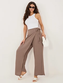 Kalhoty CS SP XYS3376.96 hnědé