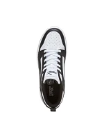 Dětské boty Puma Rebound V6 Lo Mid white and black 393833 01