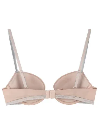 Podprsenka push-up Microfiber 162394 CC235 03050 tělová - Emporio Armani