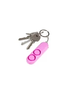 Osobní alarm GUARD Piranha pink, 2 sirény-130dB (YC-001-PI)