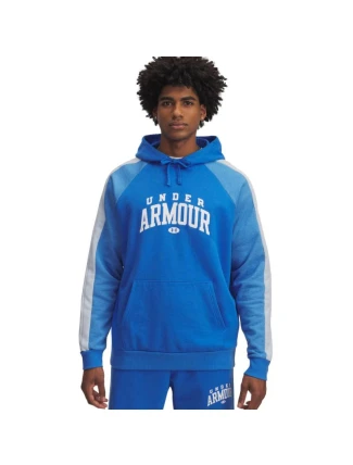 Pánská mikina Under Armour Rival Fleece Colorblock Hoodie blue 6003958 402 pánské
