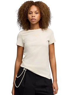 Dámské tričko Puma ESS Script Tee beige 691760 87