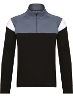 Kariban ProAct PA 388 Dětská tréninková mikina s 1/4 zipem 20.P388 black/sporty grey Kariban ProAct PA 388 Dětská tréninková mikina s 1/4 zipem 20.P388 black/sporty grey