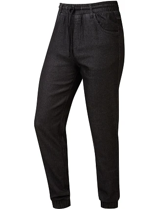 Premier PR 556 Kuchařské kalhoty v jogger stylu 39.0556 black denim Premier PR 556 Kuchařské kalhoty v jogger stylu 39.0556 black denim