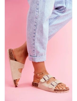 Dámské Nazouváky Béžové Si Senor