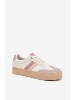 Dámské nízké tenisky LEE Ailani Women Low – ecru bílá