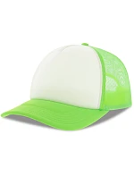 Atlantis Headwear Rapper-S 5 panelová Trucker kšiltovka 33.0262 white/green fluo Atlantis Headwear Rapper-S 5 panelová Trucker kšiltovka 33.0262 white/green fluo