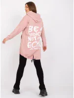 Dámská mikina DHJ BL 20136.37 světle růžová