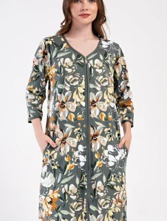 Dámské domácí šaty s tříčtvrtečním rukávem Marie