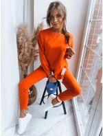 Dámská tepláková souprava TORONTO orange FashionStreet AY0852 Dámská tepláková souprava TORONTO orange FashionStreet AY0852