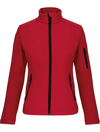 Kariban K 400 Dámská 3-vrstvá softshellová bunda 20.K400 red Kariban K 400 Dámská 3-vrstvá softshellová bunda 20.K400 red