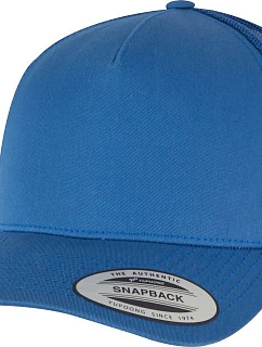Flexfit 6506 5 panelová Retro Trucker kšiltovka 55.6506 dark cobalt/lobl