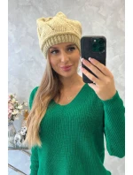 Dámský klobouk Klarysa K393 beige Dámský klobouk Klarysa K393 beige