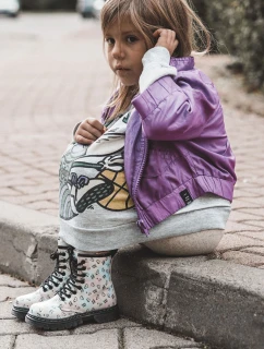 Dětské třpytivé boty s vícebarevnými vzory Reggie