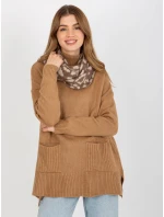 Tunelová šála AT KM ENEC B63 1.44P tmavě lila