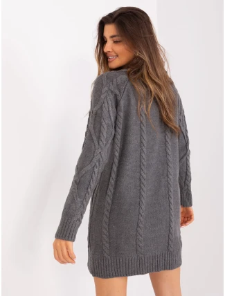 Šaty BA SK 8012 1.66P tmavě šedá Šaty BA SK 8012 1.66P tmavě šedá