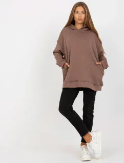 Mikina RV BL 8042.00P hnědá