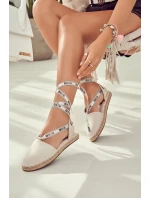 Dámské elegantní espadrilky Big Star - béžové