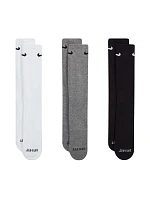 Ponožky Nike Everyday Plus Cushioned 3 páry bílé, šedé, černé SX6888 964