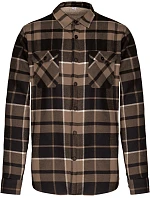 Kariban K 579 Flanelová košile s sherpa fleecovou podšívkou 20.K579 camel/black