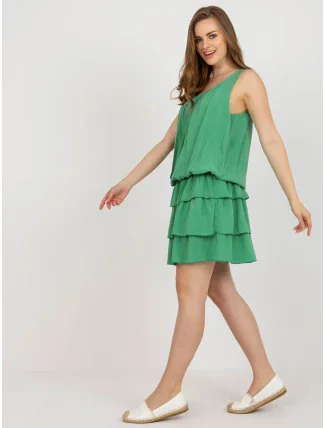 TW SK BI 8139 šaty.44 zelená TW SK BI 8139 šaty.44 zelená