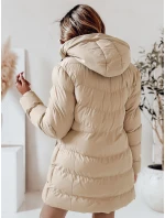 Dámská zimní bunda s kapucí GABRIELLE beige FashionStreet TY4365
