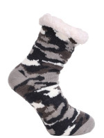 Protiskluzové ponožky Masker winter šedé