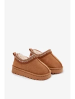 Dětské sněhule s výšivkou Camel Prina Dětské sněhule s výšivkou Camel Prina