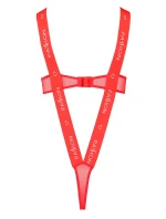 Dámské erotické body Kyouka Červená - Passion Dámské erotické body Kyouka Červená - Passion