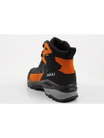 Aku pánská trekingová sportovní obuv Adapta Gore-tex kožená černá oranžová